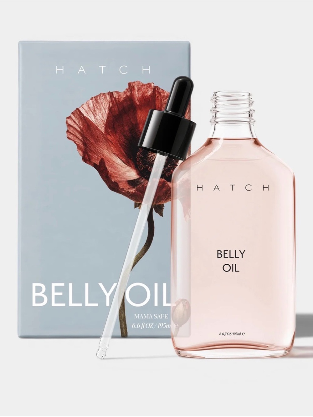Hatch Mama Belly Oil - Light Pink Packaging